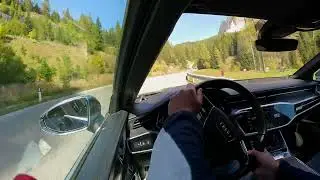 ltaly road trip 2025 Audi RS6