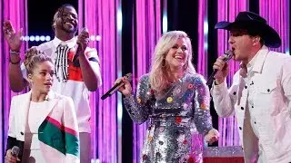 Kelly Clarkson Sustains an E5 on 'The Voice' Team KC Performance of 'Don't Take The Money'