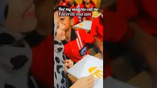 my students call me😃💗 #trending #teacher #teacherstudentfunnyvideo #students #bonding #teachersday