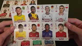 Panini Fifa World Cup Qatar 2022 Sticker Update Set 😱🔥