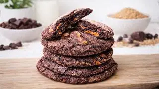 Super Easy Crinkled Chocolate Cookie Recipe