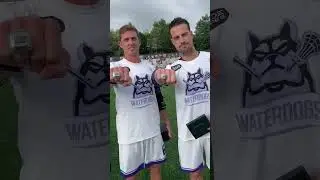 The 2022 Premier Lacrosse champion Waterdogs receive their rings 💍 #shorts