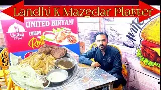 Landhi K Mazedar Platter/United Restaurant Ka Visit