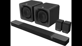 Klipsch FLEXUS-200 3.1.2 Soundbar System &ndash; True Cinematic Surround with Dual Wireless Subs