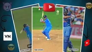 How to editing cricket shorts video in vn.Secret cricket editing revaled💯💯