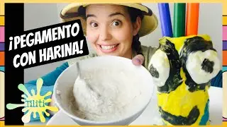 Aventura & Manualidad - COMO HACER PEGAMENTO CON HARINA & PORTALAPICES DE CARTON