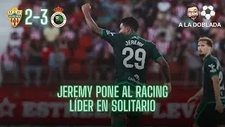Almer&iacute;a 2-3 Racing | Jeremy Ar&eacute;valo lidera a un Racing imparable