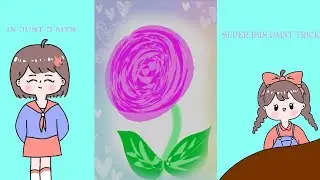 ✨Super ibis paint trick.. that everybody can draw so easily.. Fun2draw✨