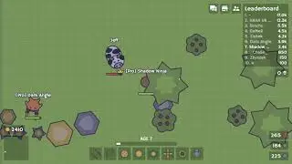 Me vs pro Hacker in Moomoo.io