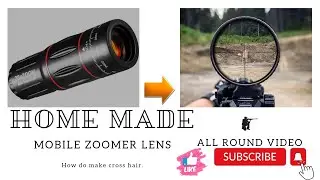 Modified SCOPE! Universal mobile zoomer lens !