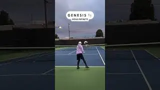 12 Year Old With The Best Control and Power!!! 🔥🔥🔥 #juniortennis #tennis #teamgenesis