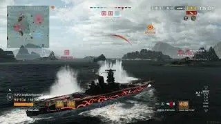 Полная точность Мусаси в рейтинге - World of Warships Legends