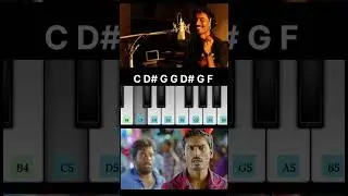 Why this Kolaveri Di | #shorts #piano #pianocover #Dhanush #anirudh