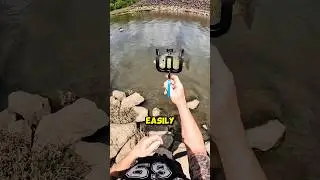 Он может поймать рыбу, не прикасаясь к ней 🐟