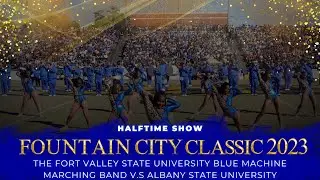 FVSU Blue Machine Marching Band - Fountain City Classic Halftime 2023