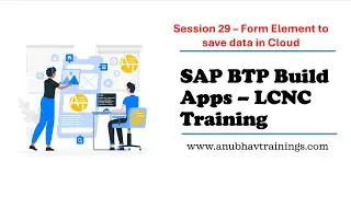 S01E29 Form element with CAP and Build Apps | How to Use CAP Backend in SAP Build Apps