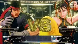 SFV CE blaksaiyan : Ryu vs Chun-Li - Parries!!!