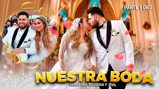 ¡NUESTRA BODA! 💍 ¡Lloré en el altar! ROSH + KEREN | CAP #3