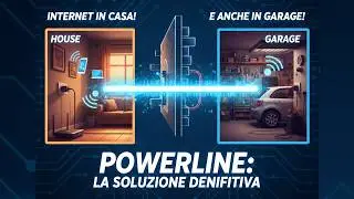 POWERLINE Fritz: porta internet IN GARAGE senza cavi!