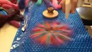 Felt flower tutorial
