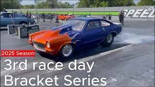 first test runs of the new smaller carb, no better place to test than a race, correct??