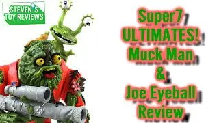 Super7 Wave 4 TMNT ULTIMATES! Muck Man and Joe Eyeball Review