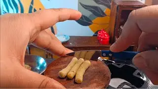 Mini Potatoes pops 🍟 #asmr #shorts #minikitchen #ASMRCooking #ASMRFoodie #KitchenASMR