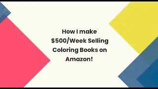 Create a Kids Coloring Book Using AI (Make Money Online)