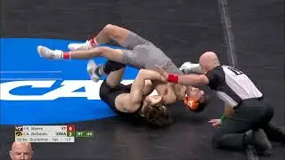 Austin DeSanto Dec. Korbin Myers 133 lbs ( QuaterFinal ) | NCAA Wrestling Championshis 2022