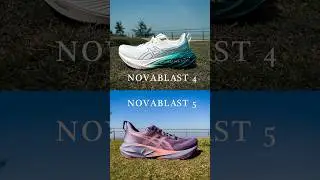 Which is Bouncier?? Asics Novablast 5 vs Novablast 4 #asicsrunning #asics #running #asicsnovablast