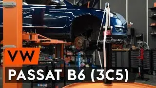 Cómo cambiar los puntal amortiguador delantero en VW PASSAT B6 (3C5) [VÍDEO TUTORIAL DE AUTODOC]