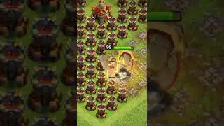 Bomb Tower Vs Baraberian king #clashofclans #cocclangames #coc #cocgamers #shorts