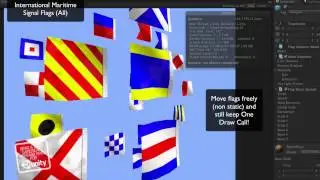 Animated Maritime Signal Flags for Unity