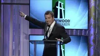 Robert Kazinsky Presents Hollywood Visual Effects Award - HFA 2013