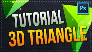 ✭ Tutorial Photoshop - How to make a 3D Effect on a Triangle [ Quick and Easy ]