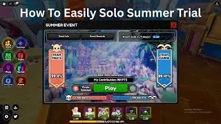 ASTDX - How To Easily Solo Summer Trial (Works On All Elements).