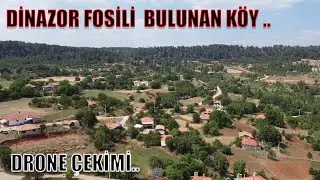 DİNOZOR FOSİLİ BULUNAN KÖY--MUĞLA ÖZLÜCE KÖYÜ--DRONE ÇEKİMİ