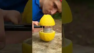 🍋 LIFEHACK for SURVIVAL against MOSQUITOES 🦟  #camping #survival #bushcraft #outdoors #lifehack