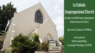 Sunday Morning Worship, December 21, 2025, at La Canada Congregational Church