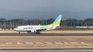 【北海道の翼】AIR DO B737-781 JA14AN 鹿児島空港