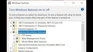 How to setup localhost on Windows 10