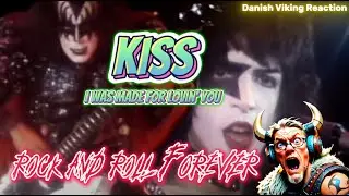 DANISH VIKING REACTING TO KISS I Was Made For Loving You #kiss #reaction #musicreactions #rock