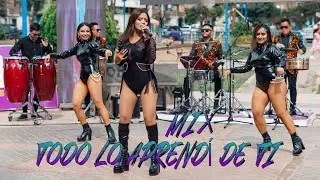 Mix todo lo aprendí de ti (En vivo) Estrella Chanamé y sus Bandidos.