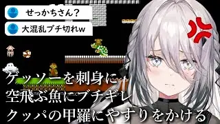 初めてのスーパーマリオ２で大混乱なソフィア・ヴァレンタイン【にじさんじ/切り抜き】
