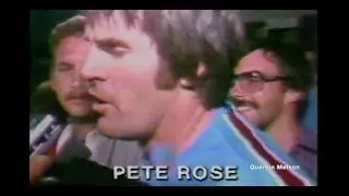 Philadelphia Phillies Defeat the Houston Astros 8 - 7 to Win NLCS; Pete Rose Interview  (10/12/80)