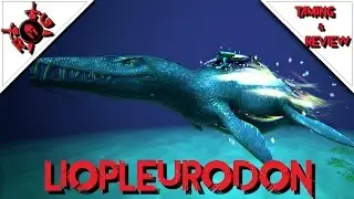 ARK: LIOPLEURODON TAMING & REVIEW! Patch 257 [And Alpha Megalodon Battle!]