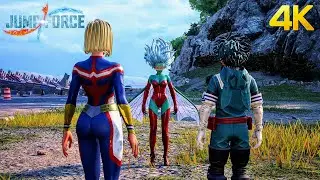 Deku vs Galena With Cutscenes - JUMP FORCE HDR EDITION