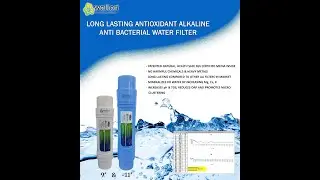WELLON 11 INCH AAA Alkaline Cartridge Filter for RO Water Purifier