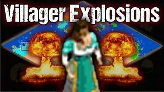 AoE2 Villager Explosions! New Meta is Born!