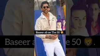 Baseer ali supports prince,divya #the50 #baseerali